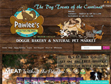 Tablet Screenshot of pawlees.com